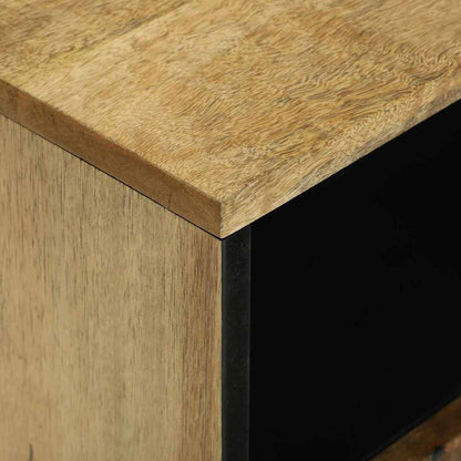 vidaXL Nachttisch Braun 50 x 33 x 62 cm Massivholz Akazie