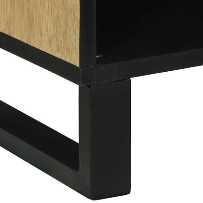 vidaXL TV-Einheiten mit Schubladen Braun 80 x 33 x 46 cm Holzwerkstoff