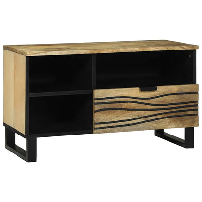 vidaXL TV-Einheiten mit Schubladen Braun 80 x 33 x 46 cm Holzwerkstoff