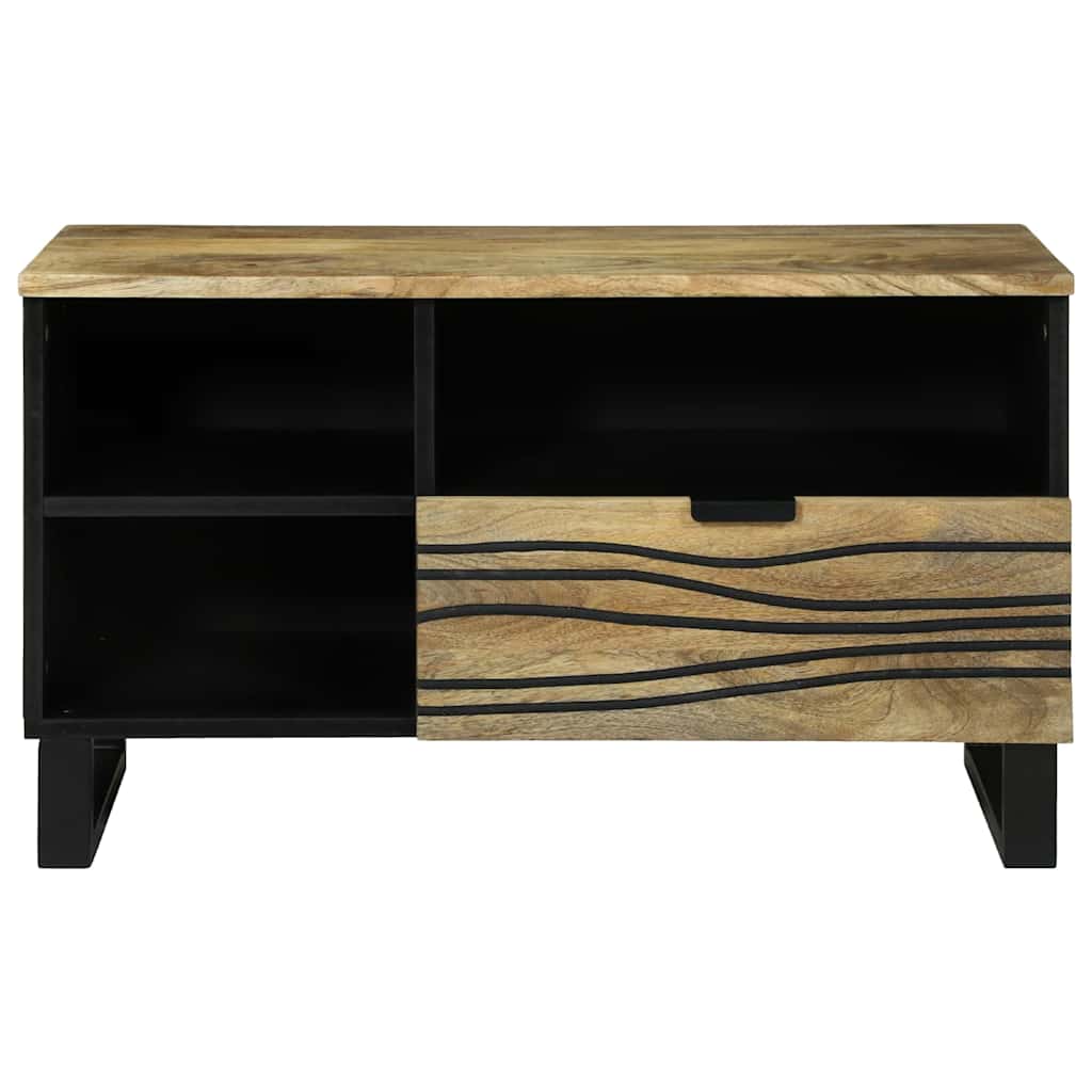 vidaXL TV-Einheiten mit Schubladen Braun 80 x 33 x 46 cm Holzwerkstoff