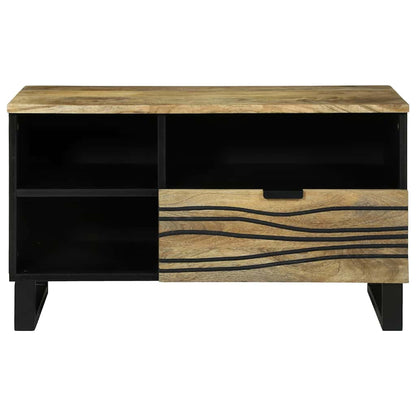 vidaXL TV-Einheiten mit Schubladen Braun 80 x 33 x 46 cm Holzwerkstoff