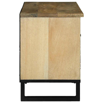 vidaXL TV-Einheiten mit Schubladen Braun 80 x 33 x 46 cm Holzwerkstoff