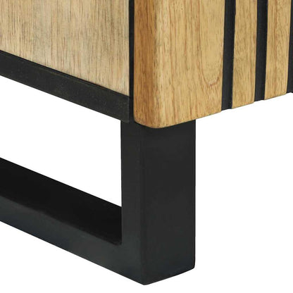 vidaXL Waschbeckenschrank Braun 38 x 33,5 x 58 cm Holzwerkstoff