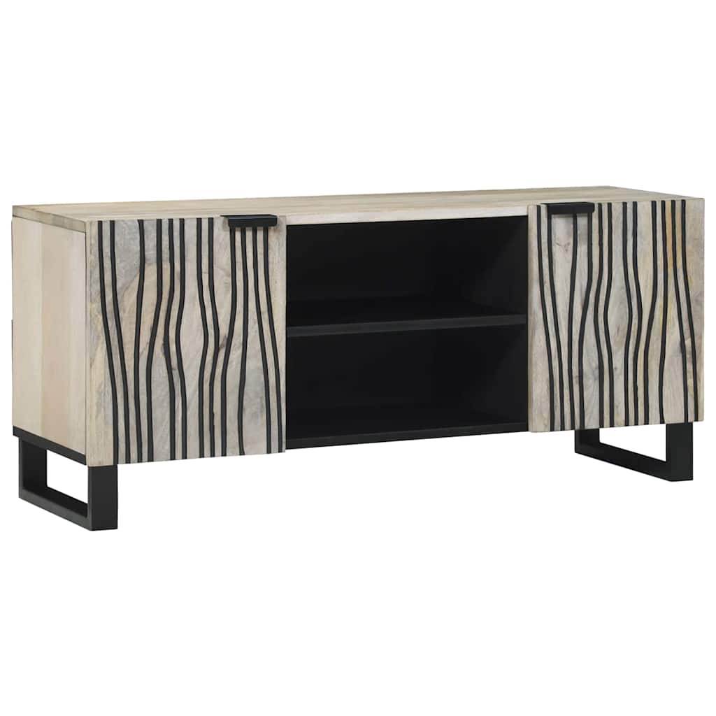 vidaXL TV-Einheiten Weiß 105 x 33 x 46 cm Holzwerkstoff