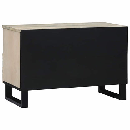 vidaXL TV-Einheiten mit Schubladen Weiß 70 x 33 x 46 cm Holzwerkstoff