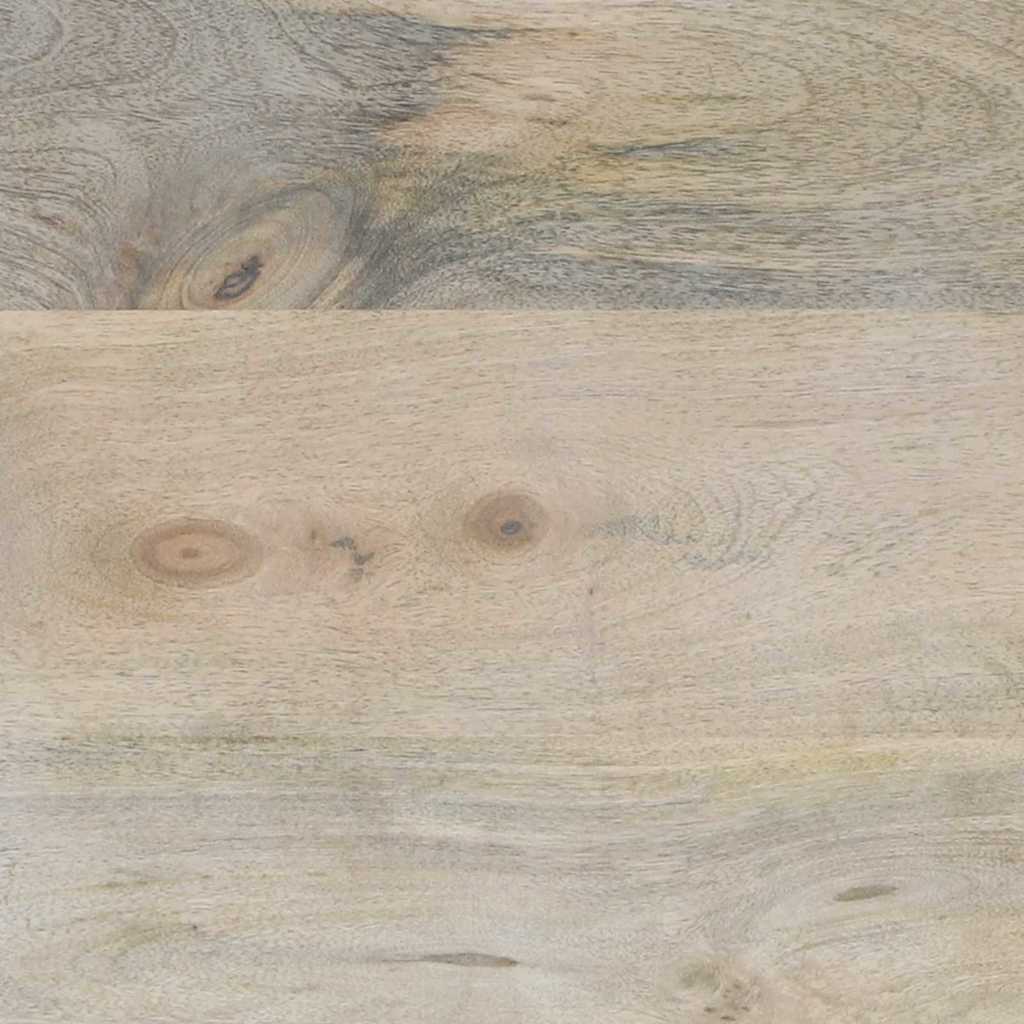 Sideboard Weiß 60 x 33,5 x 75 cm Massivholz Mango