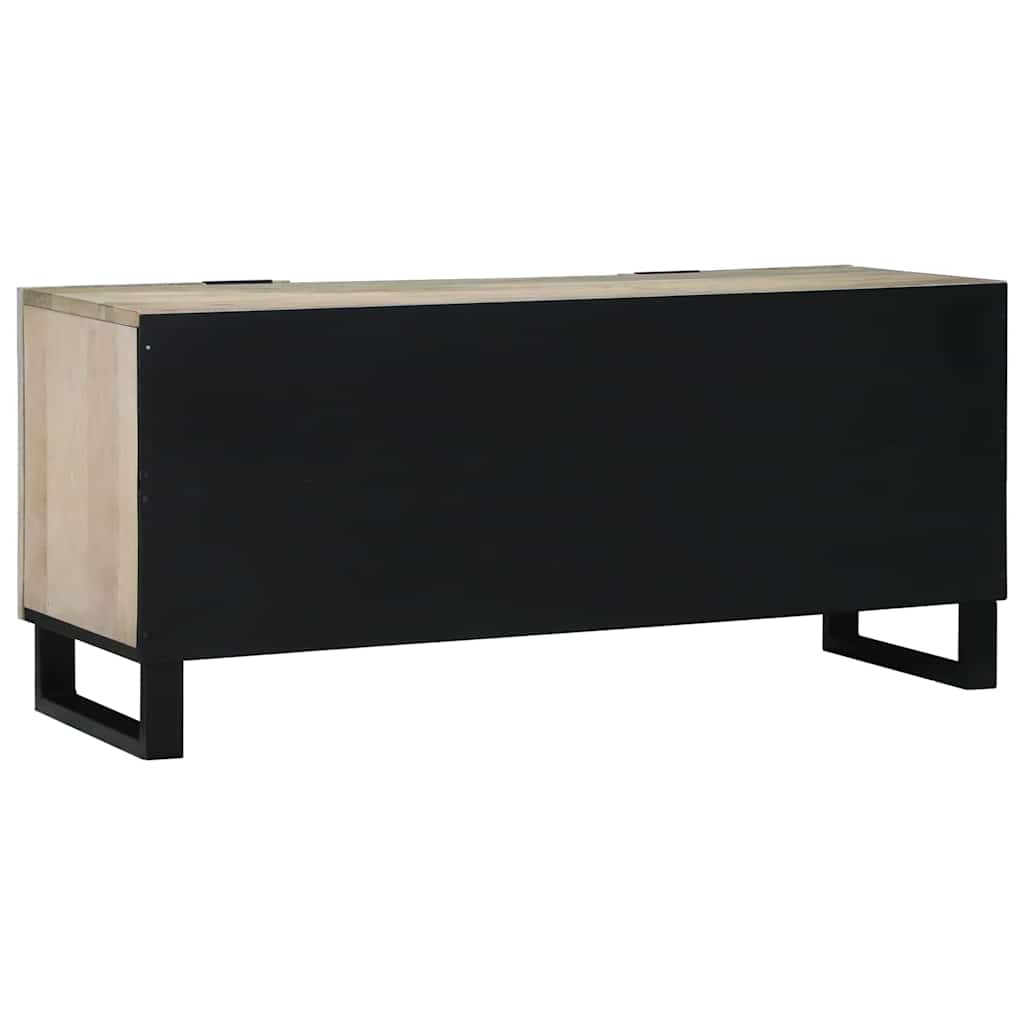 vidaXL TV-Einheiten mit Schubladen Weiß 105 x 33 x 46 cm Holzwerkstoff