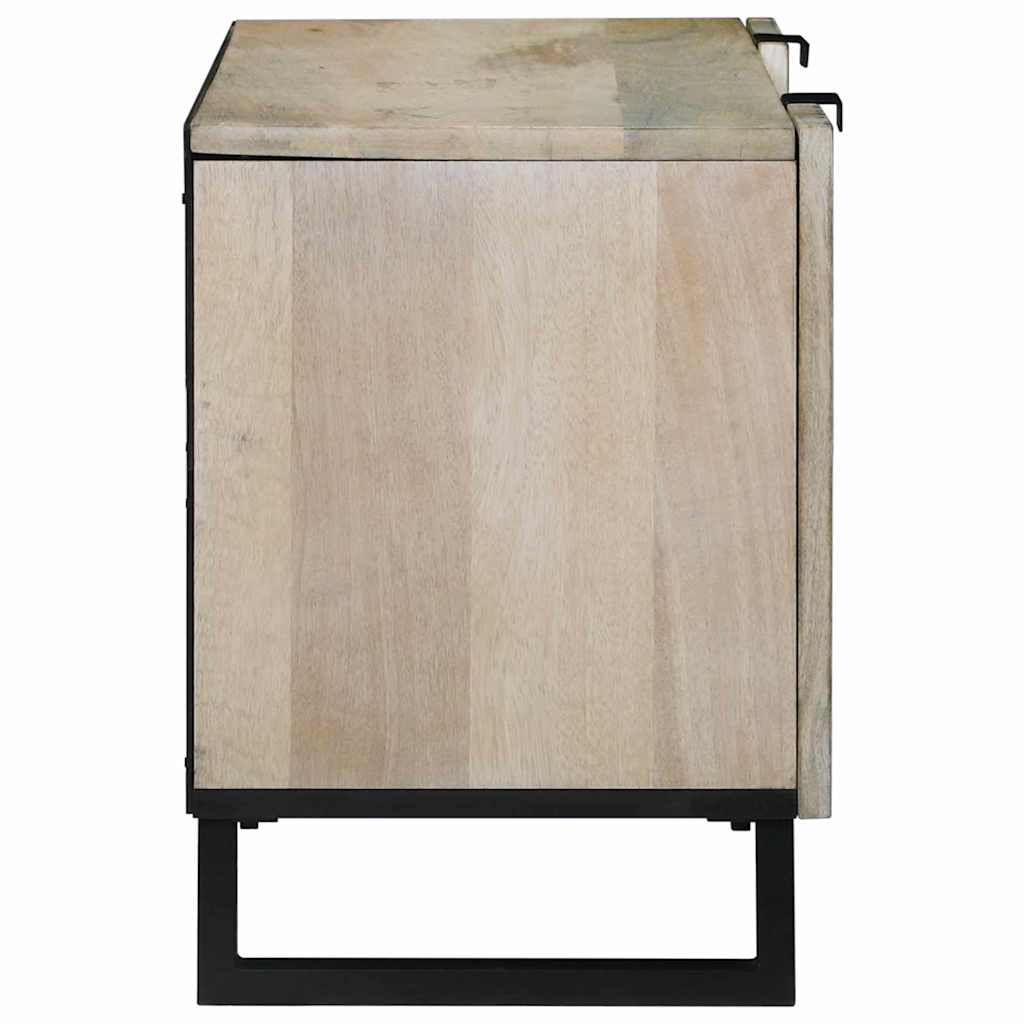 vidaXL TV-Einheiten mit Schubladen Weiß 105 x 33 x 46 cm Holzwerkstoff