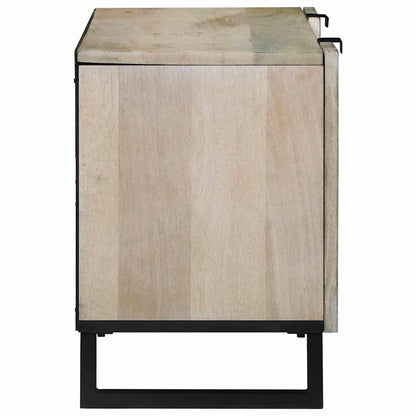 vidaXL TV-Einheiten mit Schubladen Weiß 105 x 33 x 46 cm Holzwerkstoff