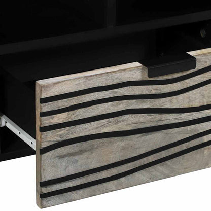 vidaXL TV-Einheiten mit Schubladen Weiß 105 x 33 x 46 cm Holzwerkstoff