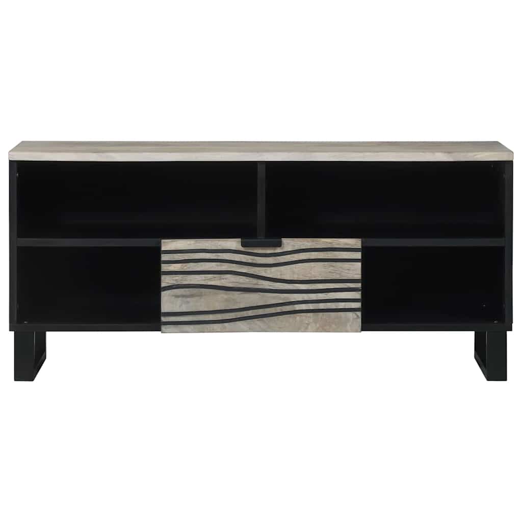 vidaXL TV-Einheiten mit Schubladen Weiß 105 x 33 x 46 cm Holzwerkstoff