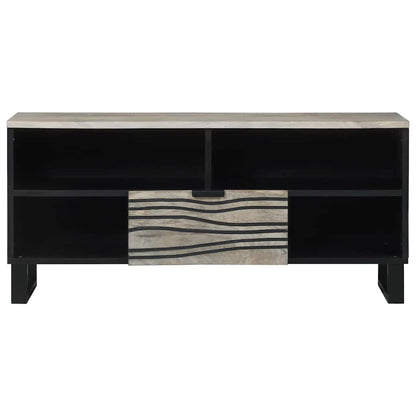 vidaXL TV-Einheiten mit Schubladen Weiß 105 x 33 x 46 cm Holzwerkstoff