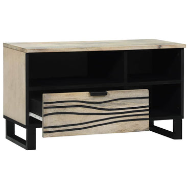 vidaXL TV-Einheiten mit Schubladen Weiß 80 x 33 x 46 cm Holzwerkstoff