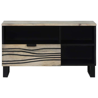 vidaXL TV-Einheiten mit Schubladen Weiß 80 x 33 x 46 cm Holzwerkstoff
