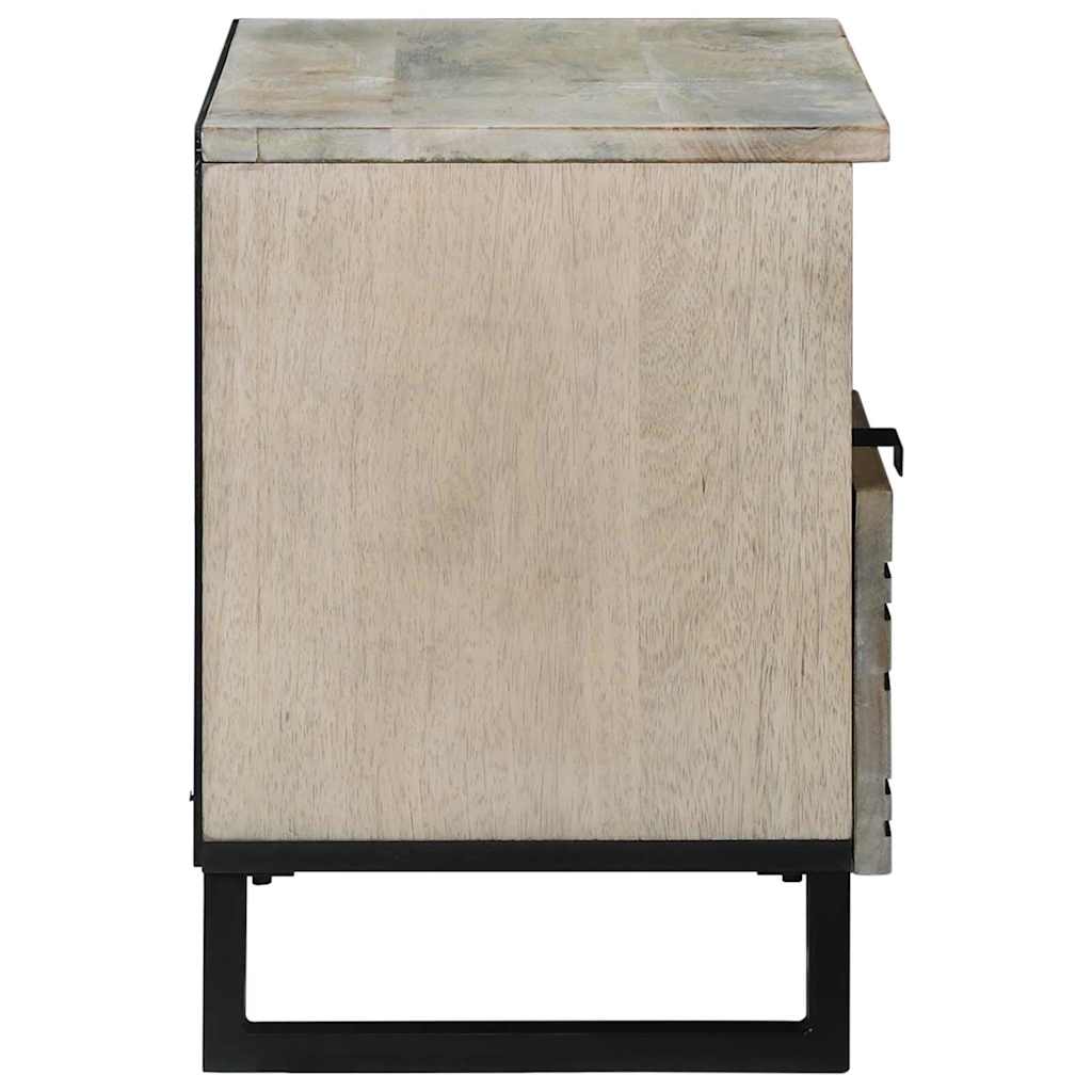 vidaXL TV-Einheiten mit Schubladen Weiß 80 x 33 x 46 cm Holzwerkstoff