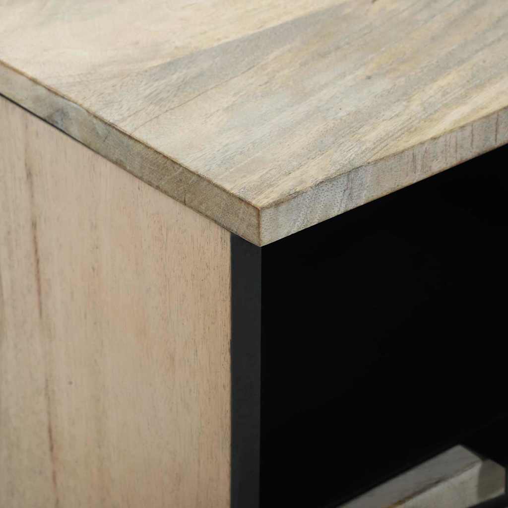 vidaXL TV-Einheiten mit Schubladen Weiß 100 x 33 x 46 cm Holzwerkstoff