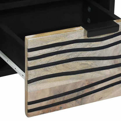 vidaXL TV-Einheiten mit Schubladen Weiß 100 x 33 x 46 cm Holzwerkstoff
