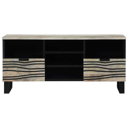 vidaXL TV-Einheiten mit Schubladen Weiß 100 x 33 x 46 cm Holzwerkstoff