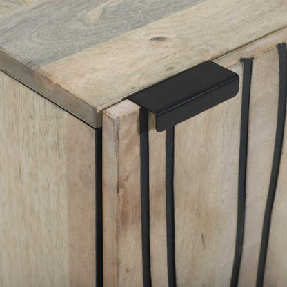 vidaXL Waschbeckenschrank mit Tür Weiß 38 x 33,5 x 48 cm Holzwerkstoff