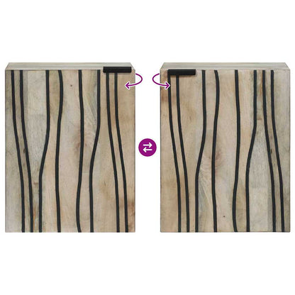 vidaXL Waschbeckenschrank mit Tür Weiß 38 x 33,5 x 48 cm Holzwerkstoff