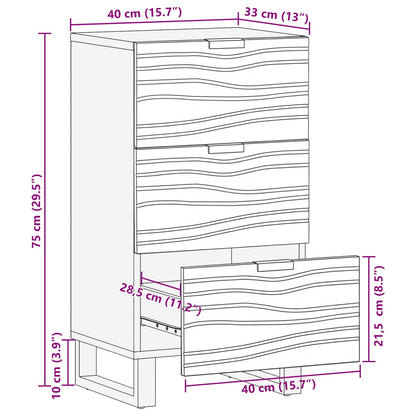 Medienlagerungsschränke & Regale Weiß 40 x 33 x 75 cm