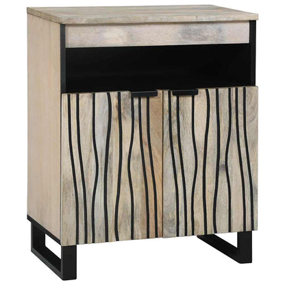 Meubles et étagères de rangement média vidaXL Blanc 60 x 33 x 75 cm