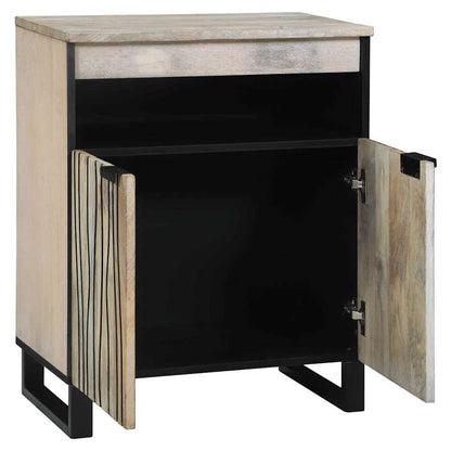 Meubles et étagères de rangement média vidaXL Blanc 60 x 33 x 75 cm