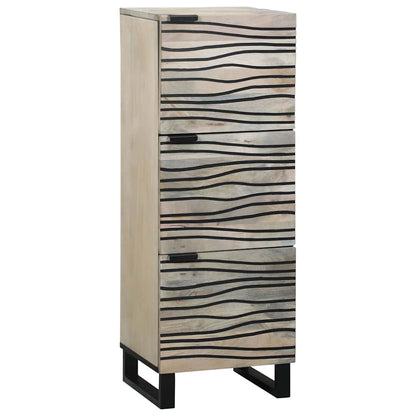 vidaXL Armoires et étagères de rangement média Blanc 40 x 33 x 110 cm
