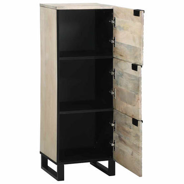 vidaXL Armoires et étagères de rangement média Blanc 40 x 33 x 110 cm