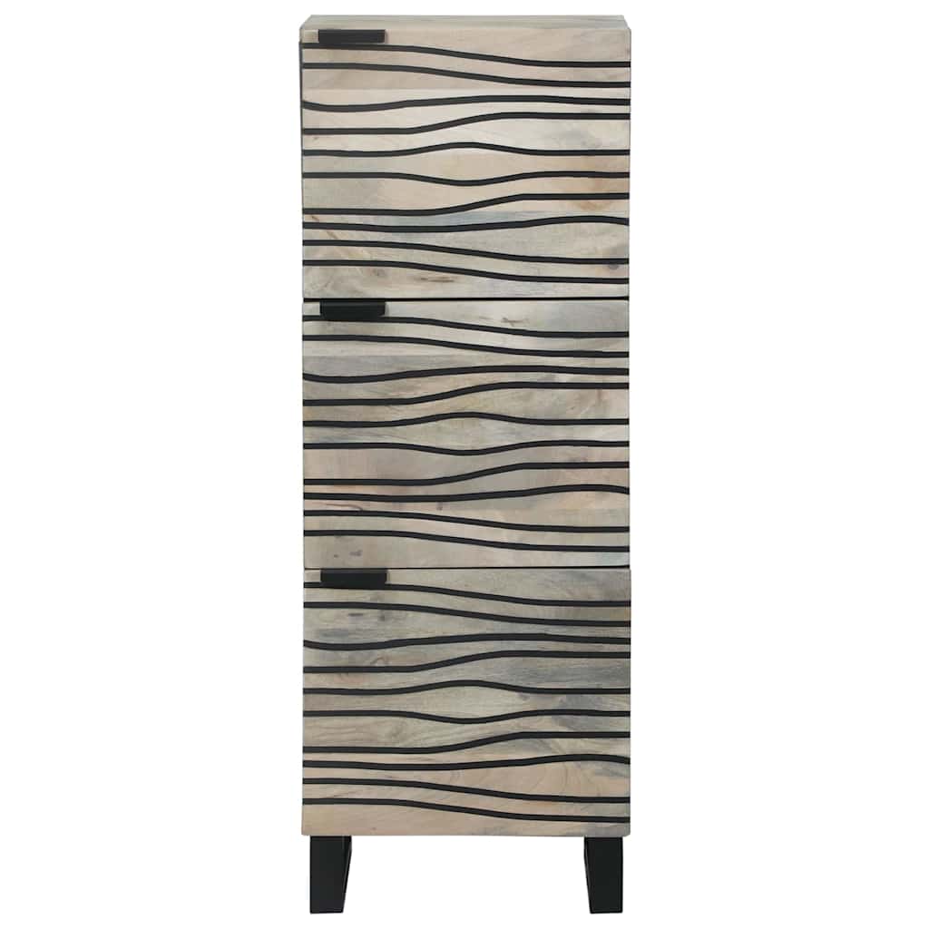 vidaXL Armoires et étagères de rangement média Blanc 40 x 33 x 110 cm