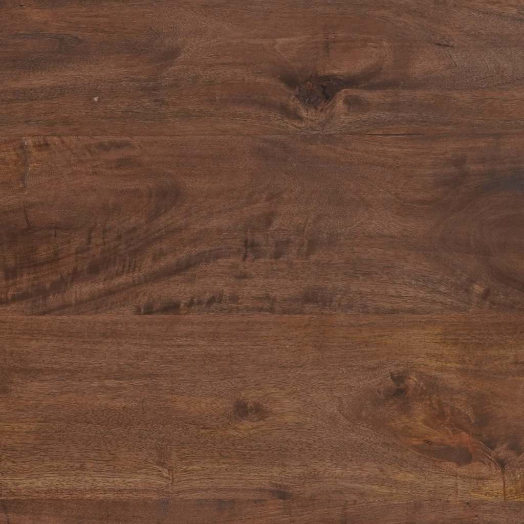 vidaXL Couchtisch Braun und Schwarz 80 x 50 x 40 cm Massivholz Akazie