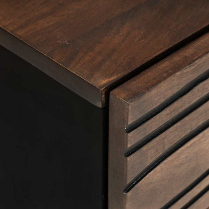 vidaXL Nachttisch Walnuss 50 x 33 x 62 cm Massivholz Akazie