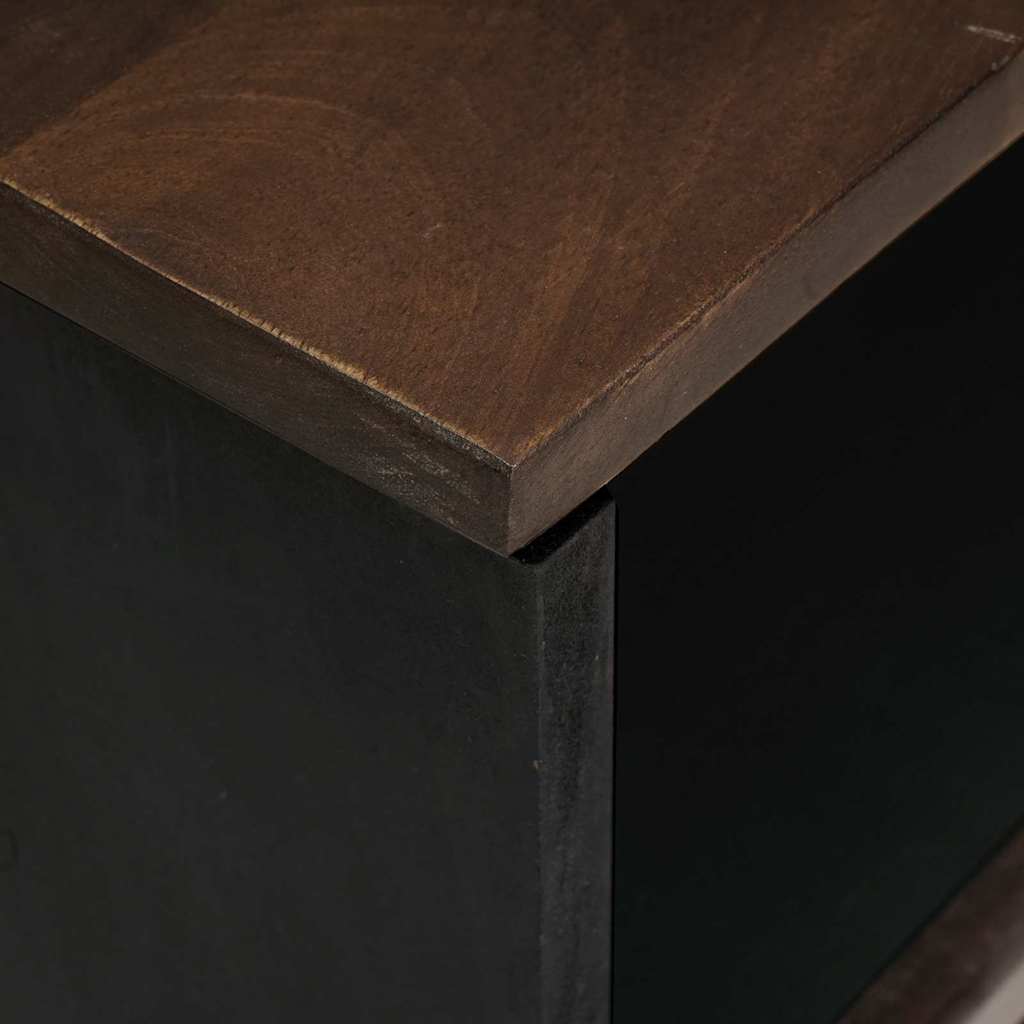 vidaXL Nachttisch Walnuss 50 x 33 x 62 cm Massivholz Akazie