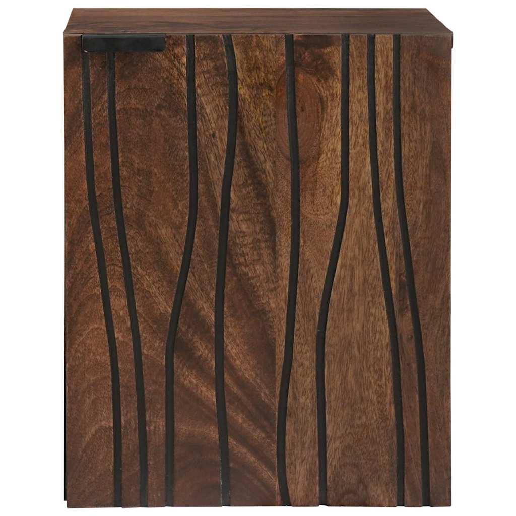 vidaXL Waschbeckenschrank Walnuss 38 x 33,5 x 48 cm Holzwerkstoff