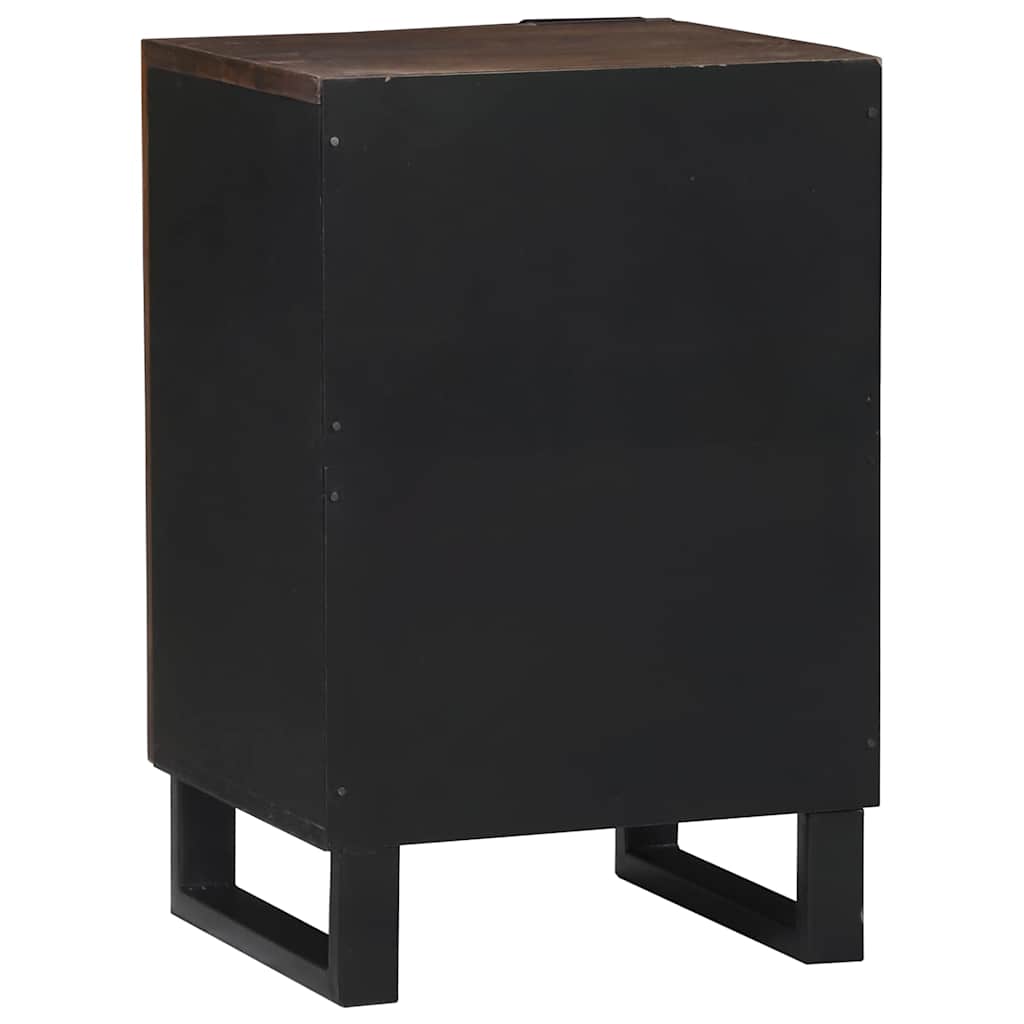 vidaXL Waschbeckenschrank Walnuss 38 x 33,5 x 58 cm Holzwerkstoff
