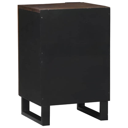 vidaXL Waschbeckenschrank Walnuss 38 x 33,5 x 58 cm Holzwerkstoff