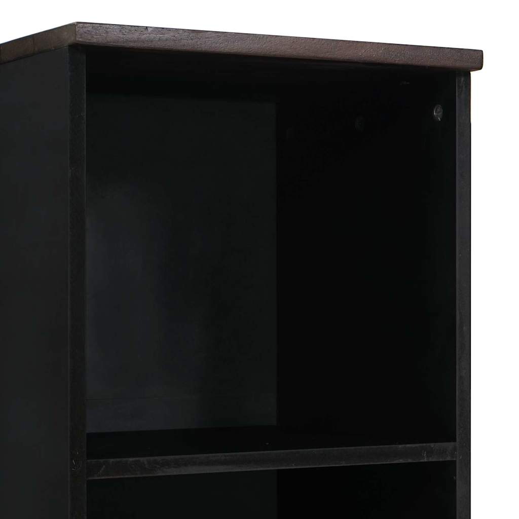 vidaXL Waschbeckenschrank Walnuss 38 x 33 x 160 cm Holzwerkstoff