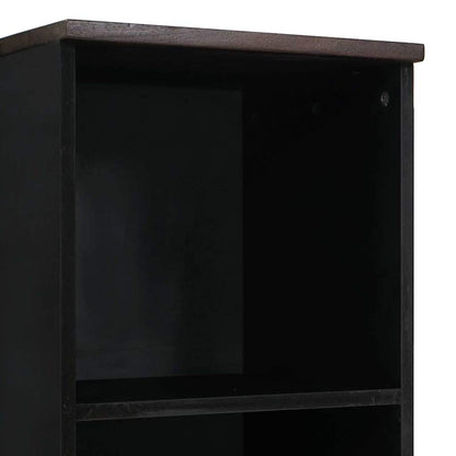 vidaXL Waschbeckenschrank Walnuss 38 x 33 x 160 cm Holzwerkstoff