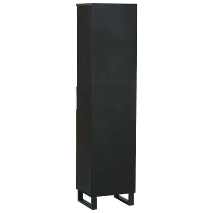 vidaXL Waschbeckenschrank Walnuss 38 x 33 x 160 cm Holzwerkstoff