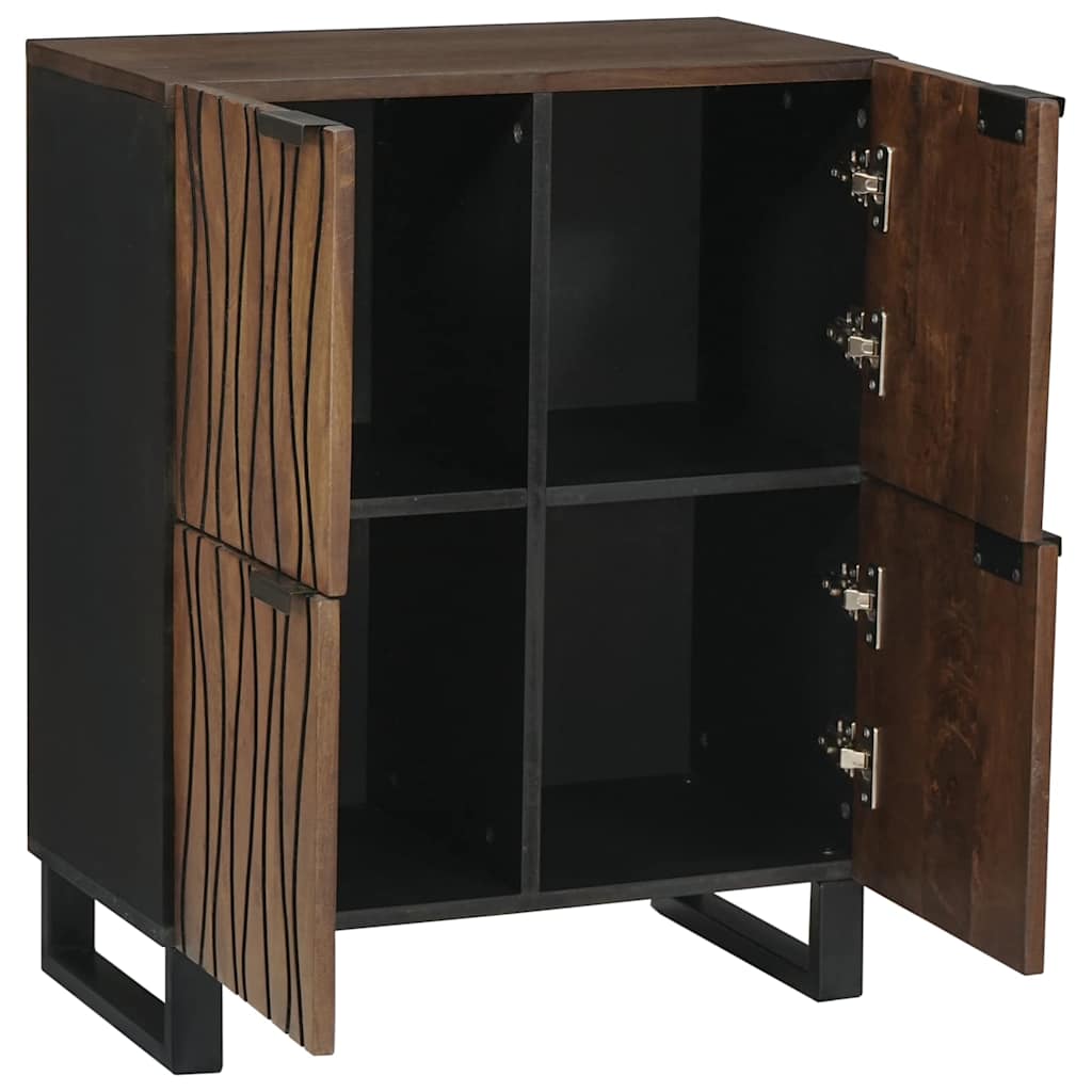vidaXL Medienlagerungsschränke & Regale Braun 60 x 33.5 x 75 cm