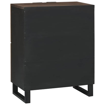 vidaXL Medienlagerungsschränke & Regale Braun 60 x 33.5 x 75 cm
