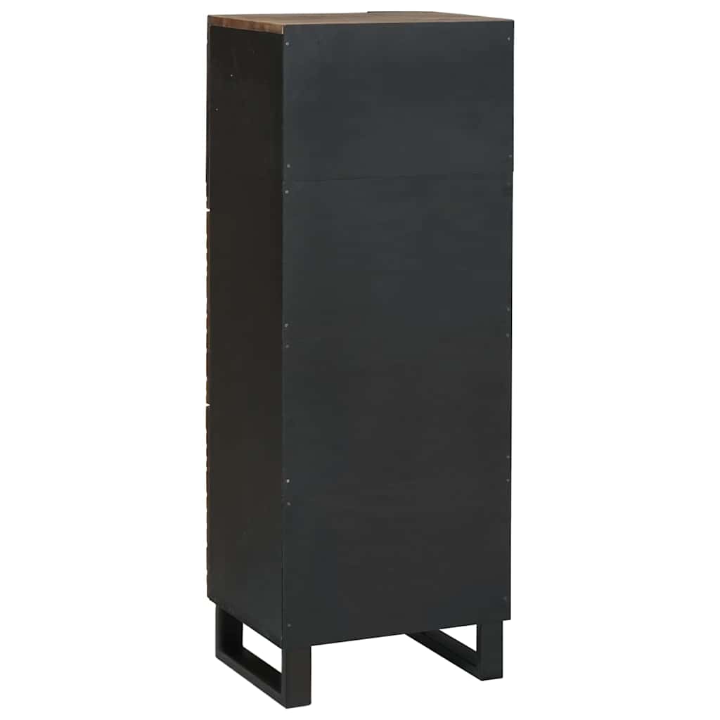 vidaXL Hochboard Braun 40 x 33 x 110 cm massives Mangoholz
