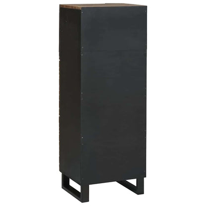 vidaXL Hochboard Braun 40 x 33 x 110 cm massives Mangoholz