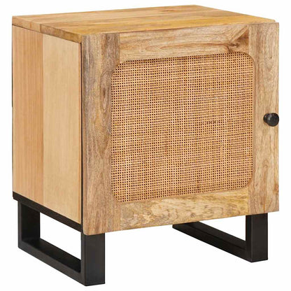 vidaXL Nachttisch 2 pcs Natur 40 x 33 x 46 cm