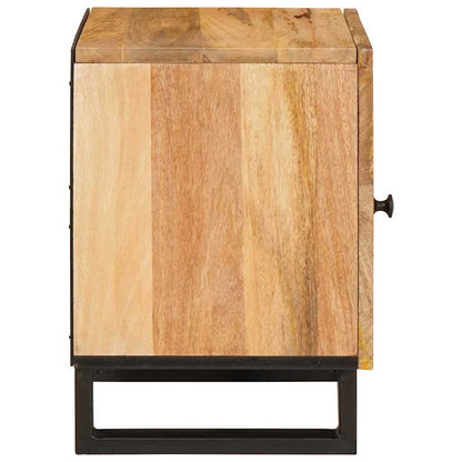 vidaXL Nachttisch 2 pcs Natur 40 x 33 x 46 cm