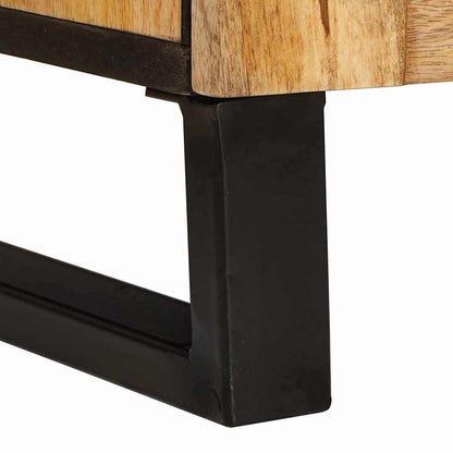 vidaXL Sideboard Braun 60 x 33 x 75 cm Massivholz Mango