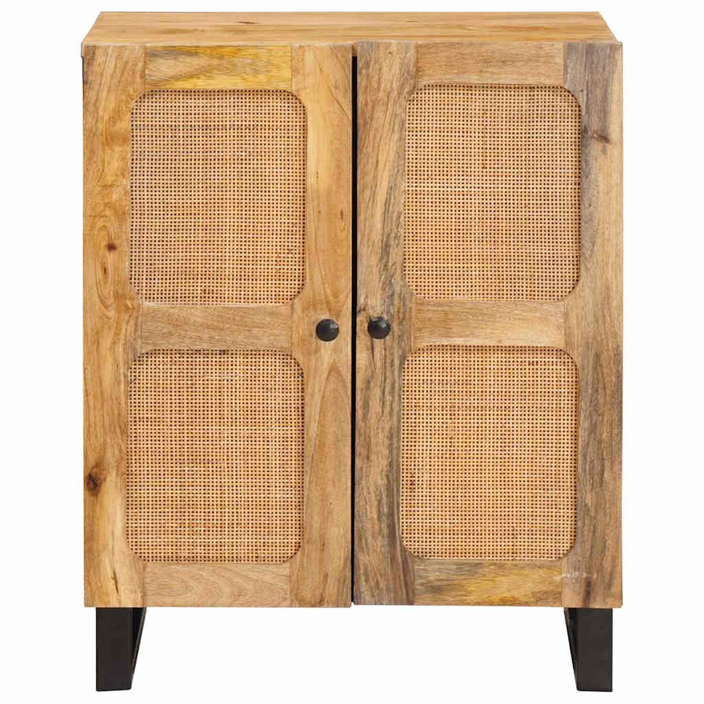 vidaXL Sideboard Braun 60 x 33 x 75 cm Massivholz Mango