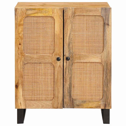 vidaXL Sideboard Braun 60 x 33 x 75 cm Massivholz Mango