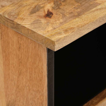 vidaXL Nachttisch Natur 40 x 33 x 46 cm Massivholz Mango