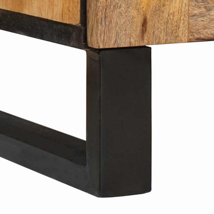 vidaXL Nachttisch Natur 50 x 33 x 60 cm Massivholz Mango